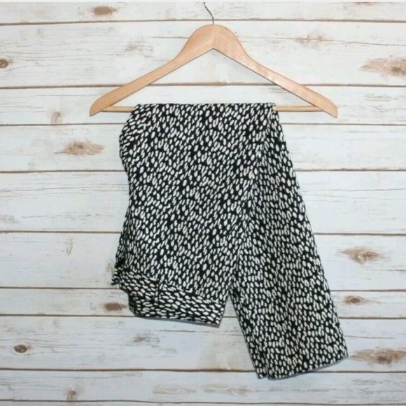 Banana Republic Jacquard Leopard Pants 4P - Picture 2 of 8